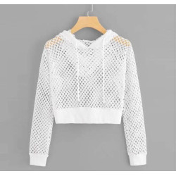 Casual Regular Sleeves Solid Women White Top