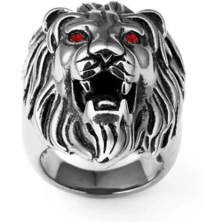 Stainless Steel Silver Plated Ring